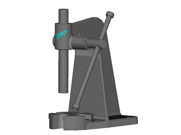 Mandrel press with lever